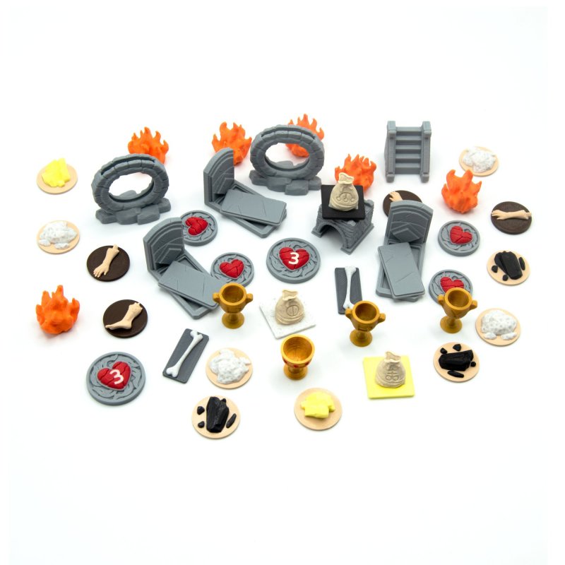 BGExpansions - Cthulhu: Death May Die - Fear of the Unknown (Season 3) Upgrade Kit (89 Pieces)