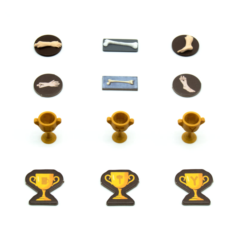 BGExpansions - Cthulhu: Death May Die - Fear of the Unknown (Season 3) Upgrade Kit (89 Pieces)