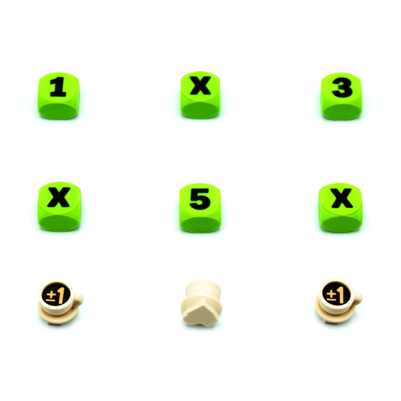 BGExpansions - Sky Team Base Game and Turbulence Expansion: Upgrade Kit (28 pieces)