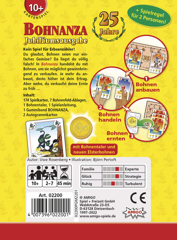 Bohnanza 25th Anniversary Edition (German Edition)