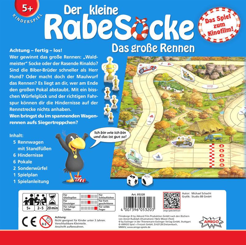 Der kleine Rabe Socke: Das große Rennen (German Import)