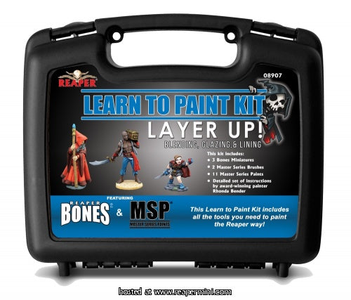Reaper Miniatures - Learn to Paint Kit: Layer Up!