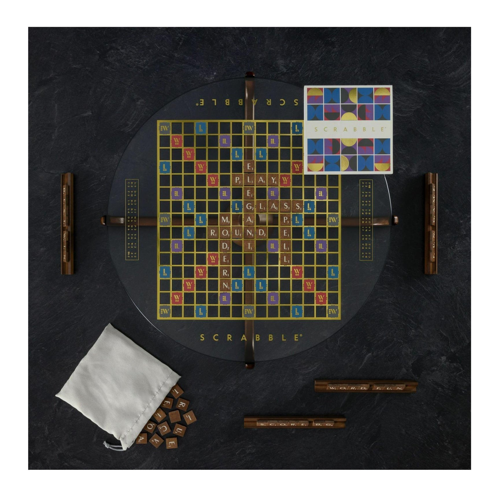 Scrabble - Prisma Glass Edition