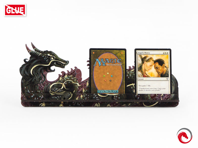 E-Raptor - Card Holder: L Dragon FullPrint Red