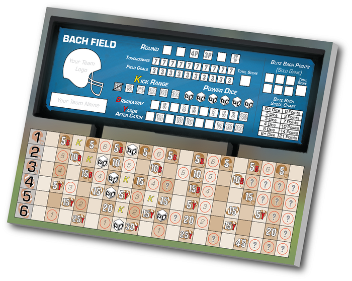 Football Highlights: The Dice Game - Extra Score Pads