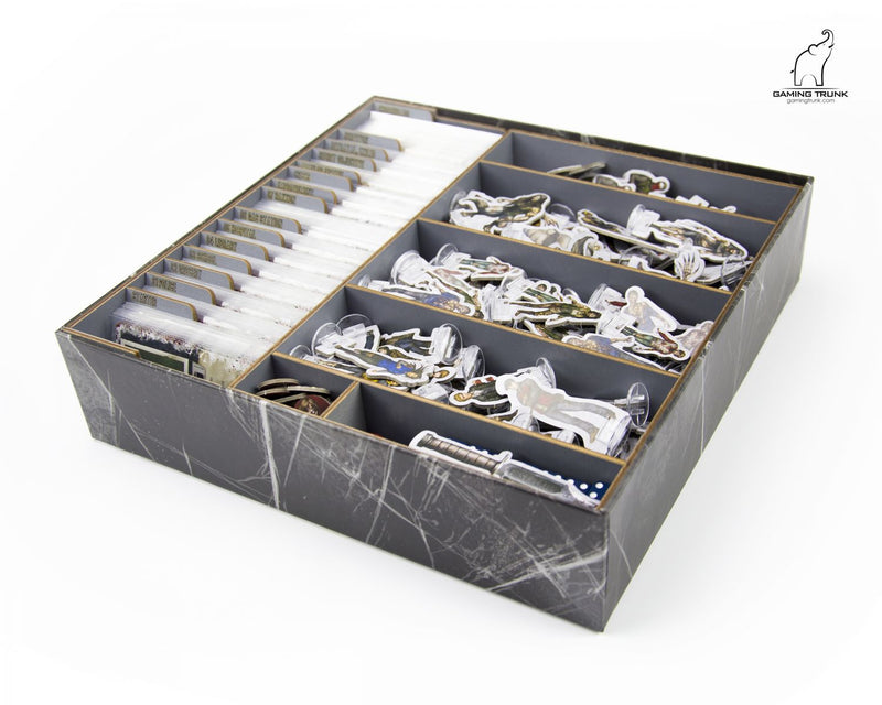 Gaming Trunk - Winter Night Organizer for Dead of Winter The Long Night (Gray)