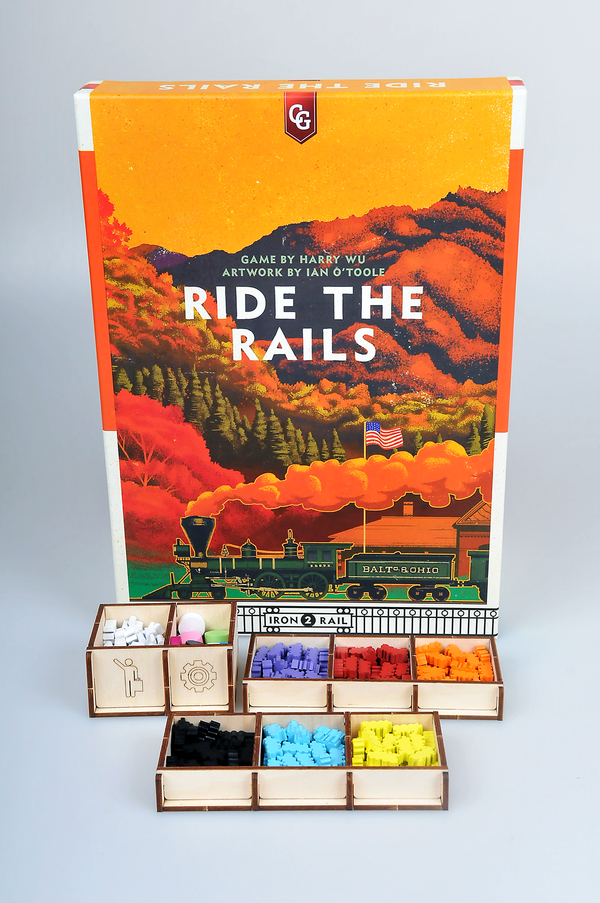Meeple Realty - Ride the Train (Compatible with Ride The Rails)