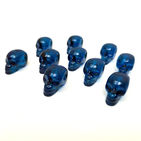 Top Shelf Gamer - Blue Skulls (set of 10)