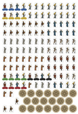 Orléans: Game Figures Upgrade Set