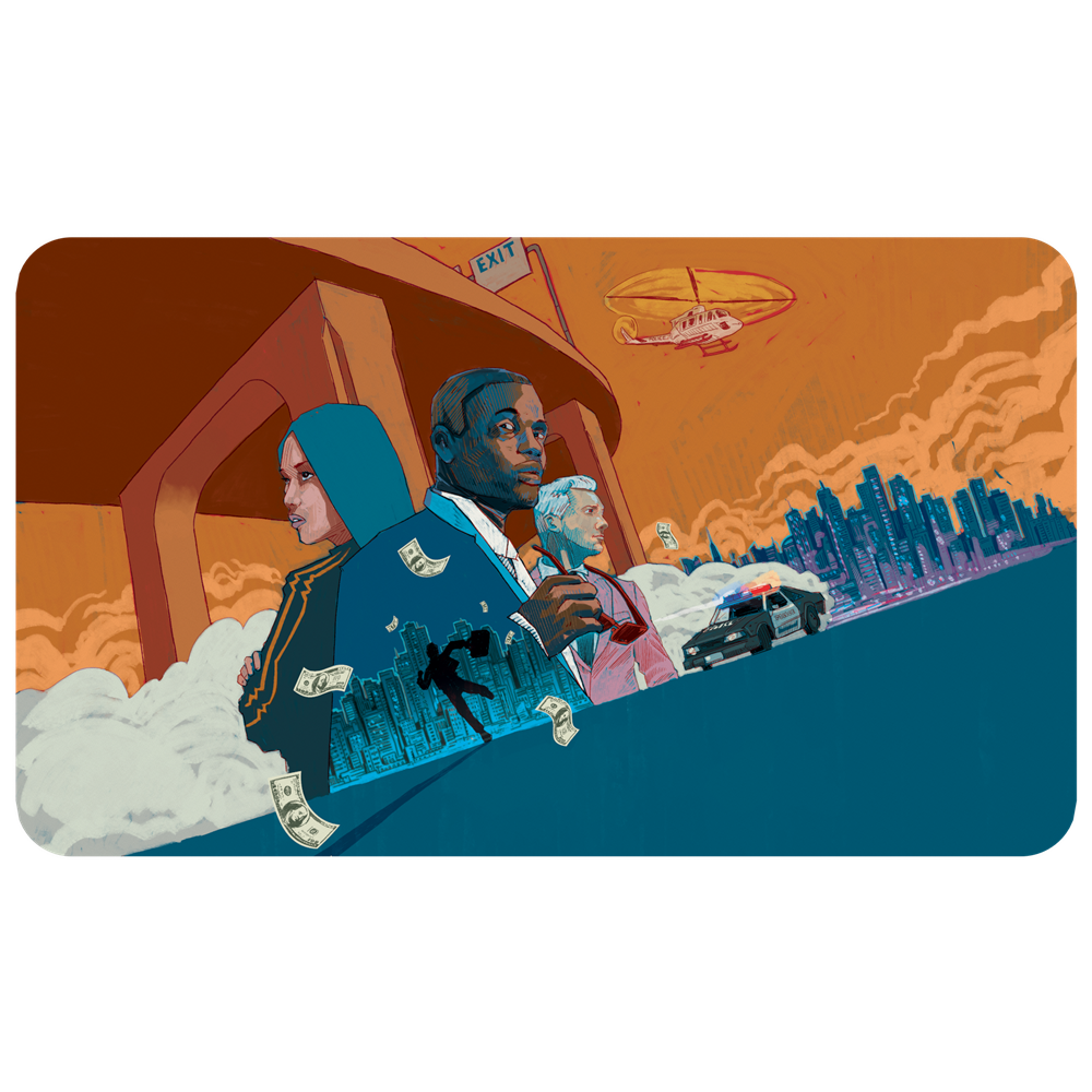 Escape Plan: Cover Art Playmat