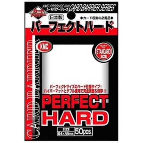 KMC Card Barrier: Perfect HARD Size Sleeves (50)