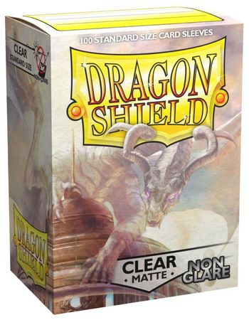 Dragon Shield - Matte Sleeves : Clear Non-Glare (100ct)