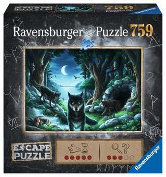 Puzzle - Ravensburger - Escape Puzzle: Curse of The Wolves (759 Pieces)