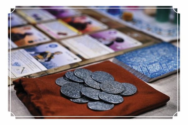 Pax Pamir - Metal Coins & Cloth Bag