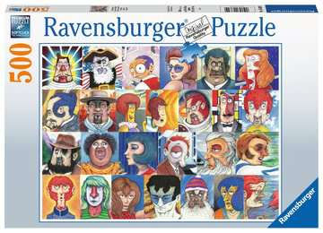 Puzzle Ravensburger - Typefaces (500Pieces)