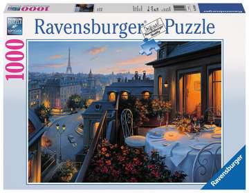 Puzzle - Ravensburger - Paris Balcony (1000 Pieces)