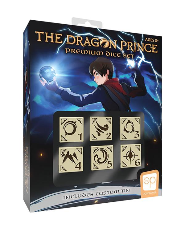 The Dragon Prince Premium 6Pc Dice Set