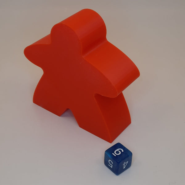 Hero Creations: Meeple - First Player Token (Rouge/Red)
