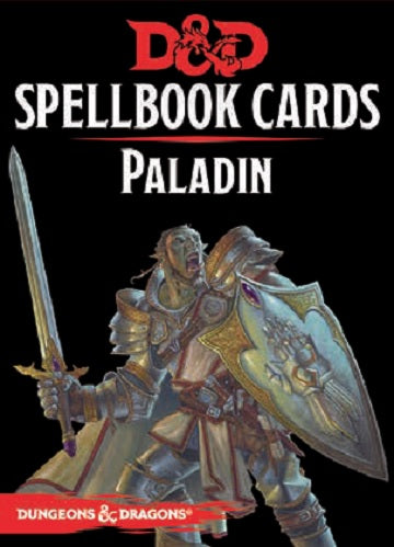 Dungeons & Dragons: Spellbook Cards - Paladin (2nd Edition)