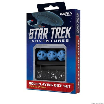Star Trek Adventures - Dice Set: Sciences Blue