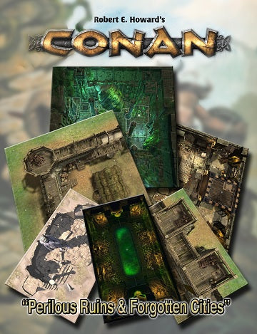 Conan: Perilous Ruins and Forgotten Cities Tile Set