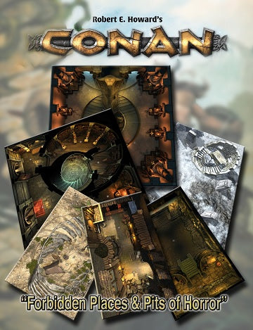 Conan: Forbidden Places and Pits of Horror Tile Set