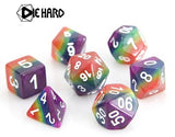 Poly RPG Dice Set - Rainbow (7)