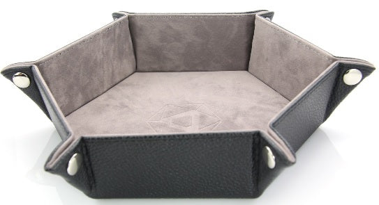 Die Hard Folding Hex Tray - Gray Velvet