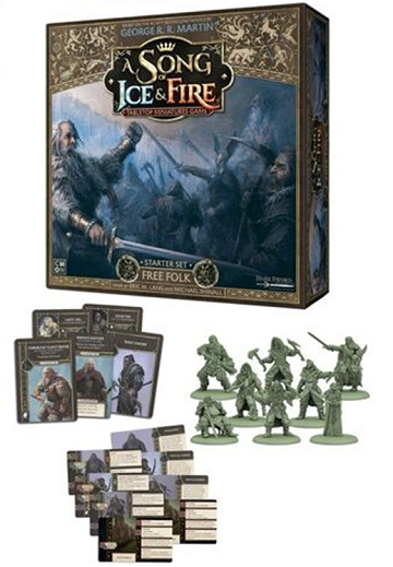 A Song of Ice & Fire: Tabletop Miniatures Game - Free Folk Starter Set