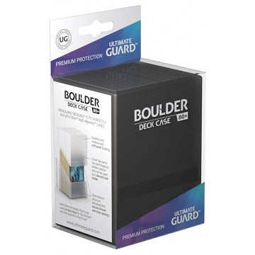 Ultimate Guard - Boulder™ 80+ Deck Case Onyx (Black)