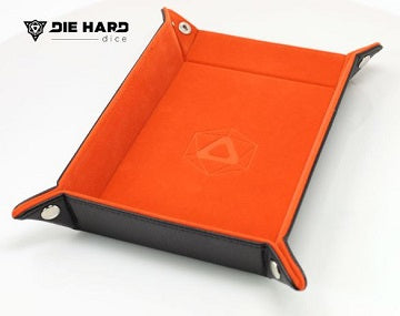 Die Hard Folding Rectangle Tray - Orange Velvet