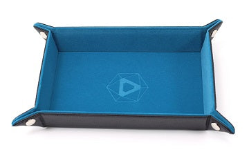 Die Hard Folding Rectangle Tray - Teal Velvet