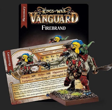 Kings Of War: Vanguard Firebrand Mercenary