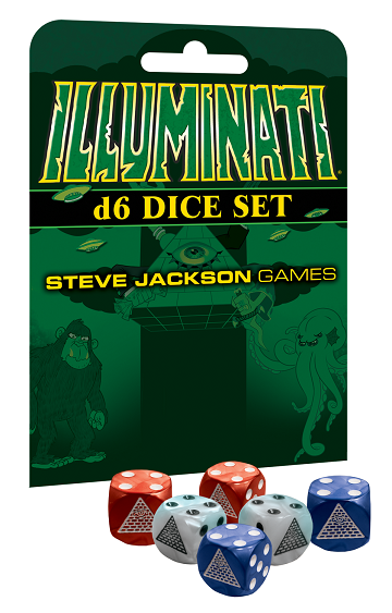 Illuminati - D6 Dice Set
