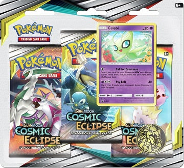 Pokemon - Sun & Moon: Cosmic Eclipse - Booster 3-Pack