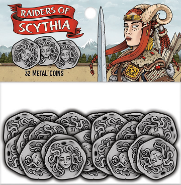 Raiders of Scythia - Metal Coins
