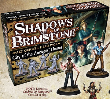 Shadows of Brimstone: City of the Ancients - Alt Gender Hero Pack