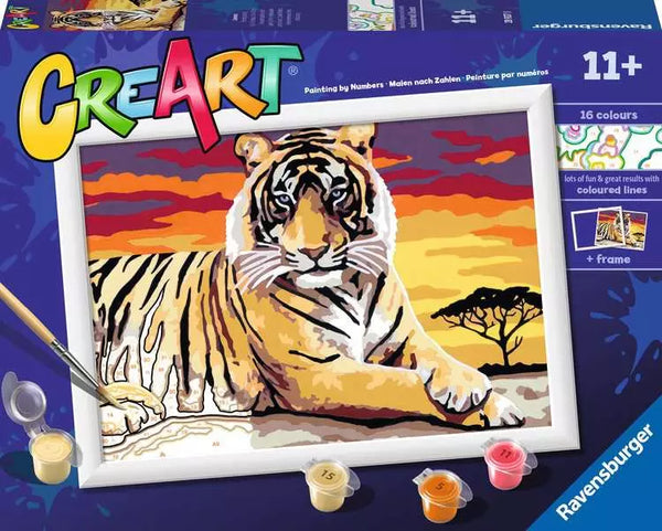 Ravensburger CreArt Paint - Majestic Tiger