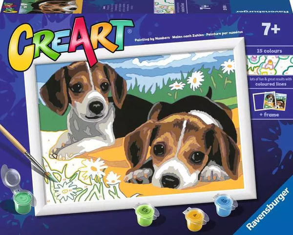 Ravensburger CreArt Paint - Jack Russell Puppy