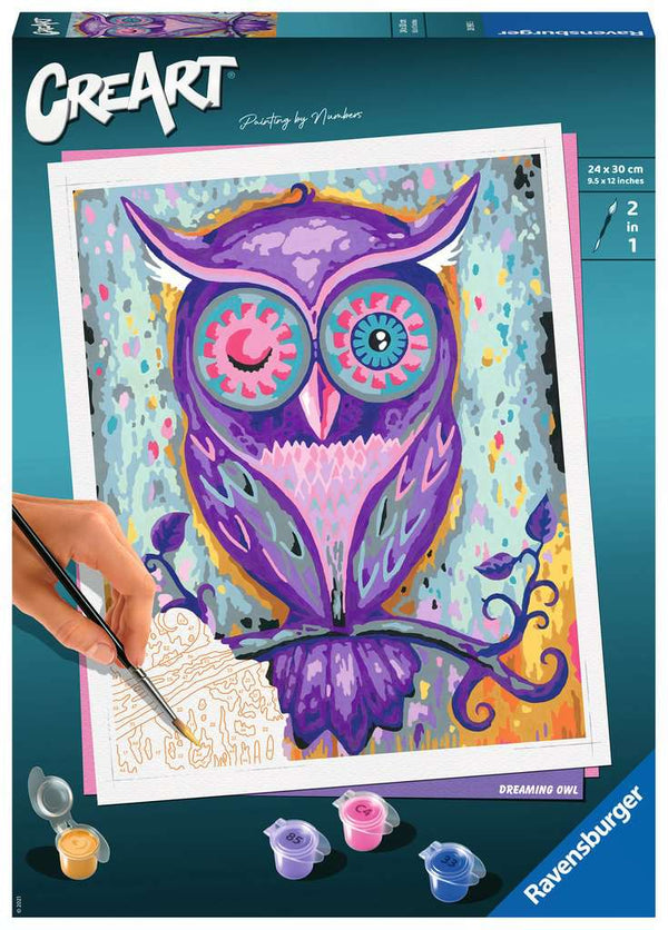 Ravensburger CreArt Paint - Dreaming Owl