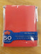 Fantasy Flight Card Sleeves: Standard Card Game Size - Red (50)