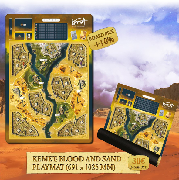Kemet: Blood and Sand - Playmat