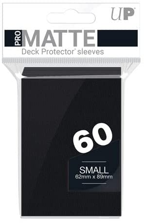 Ultra Pro - PRO-Matte 60ct Small Deck Protector® sleeves: Black