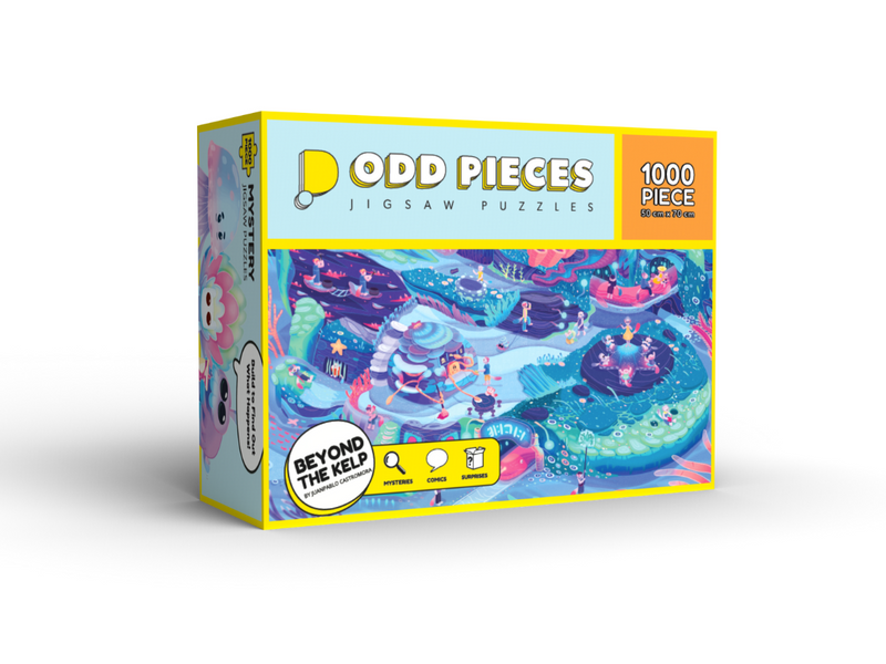 Puzzle - Odd Pieces - Beyond The Kelp (1000 Pieces)