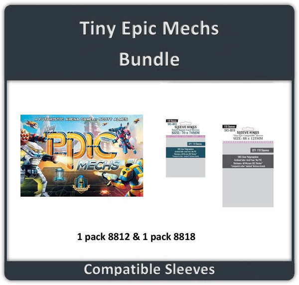 Sleeve Kings - Sleeve Bundle - Tiny Epic Mechs