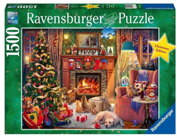 Puzzle - Ravensburger  - Christmas Eve (1500 Pieces)