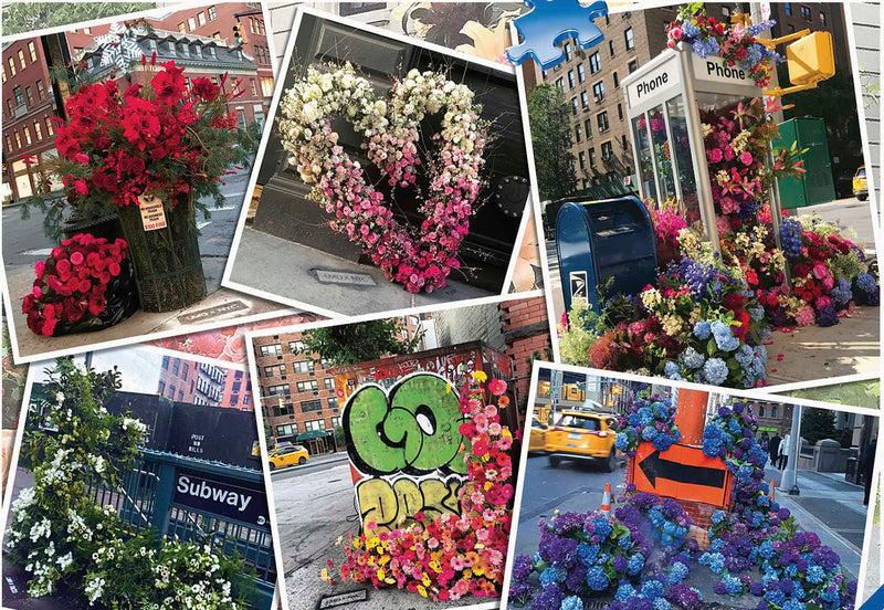 Puzzle - Ravensburger - NYC Flower Flash (1000 Pieces)
