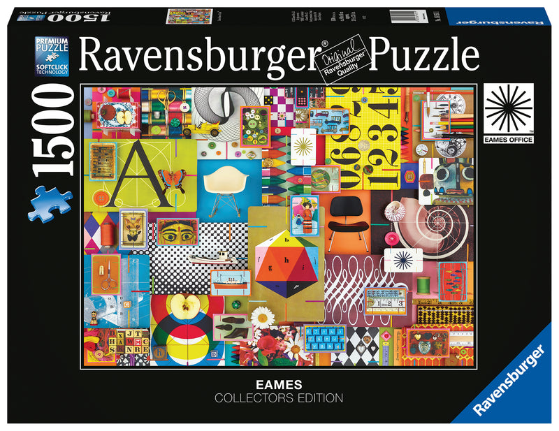 Puzzle - Ravensburger - Eames House of Cards (1500 Pieces)