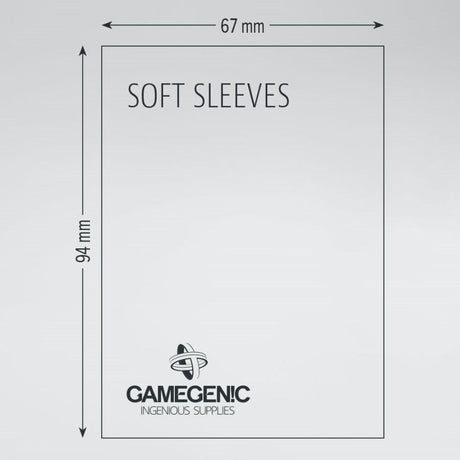 Gamegenic - Soft Sleeves (100ct)