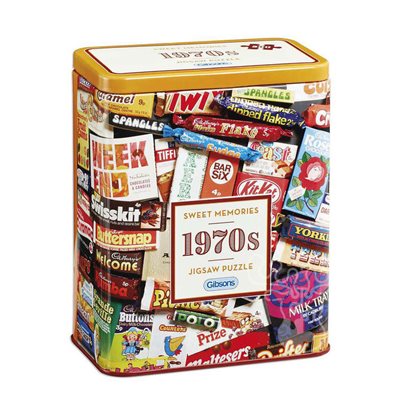Puzzle - Gibsons - 1970s Sweet Memories (500 Pieces)